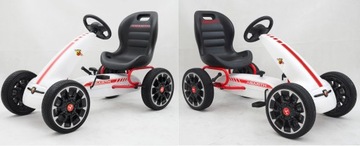 BIG GOKART ABARTH 3-8 ЛЕТ ИЗ ПЕНЫ ПЕДАЛИ ЛИЦЕНЗИЯ НА КОЛЕСА EVA