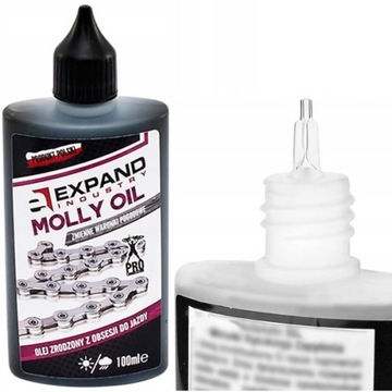 Expand Molly 100ml profesjonalny olej łańcucha uniwersalny smar