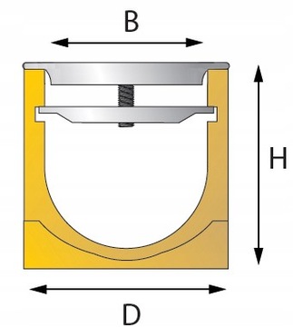 Полимербетонный линейный дренаж, чугун 12,5Т