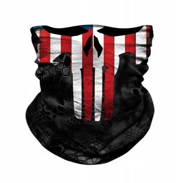 3D Punisher Cycling Face Mask Bandana braga cuello