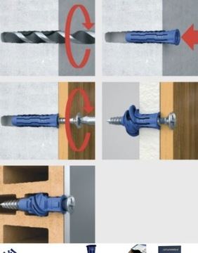 ПЕРЕМЫЧКИ RAWPLUG 4ALL 8x65мм 50шт.