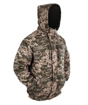 Камуфляжная куртка в стиле милитари ЗИМНЯЯ ИЗОЛЯЦИЯ MM14, XXL