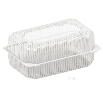 Контейнер-коробка для тортов закрытый, 140х216, 50 шт.