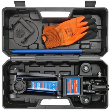 PODNOŚNIK SAMOCHODOWY HYDRAULICZNY WARSZTATOWY ŻABA 2T LEWAREK W WALIZCE