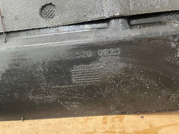 MERCEDES B KLASA W246 OSŁONA PŁYTA POD SILNIK A2465200123