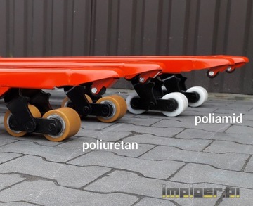 CICHY Wózek paletowy ZAKREM-Wru4 paleciak 2500kg widły 100cm CTC