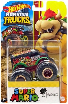 BOWSER Super Mario Truck Hot Wheels Monster Trucks