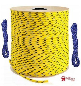 Lina Polipropylenowa 12mm linka Pleciona 100m