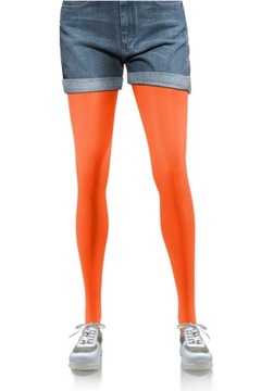 Sesto Senso Hiver 40 DEN Rajstopy orange neon Neon Orange (pomarańcz) 1/2