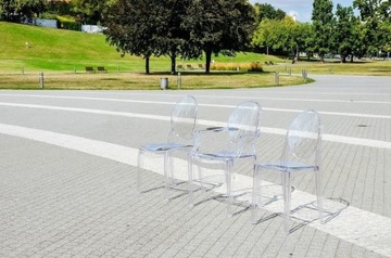 Krzesło LOUIS transparentne