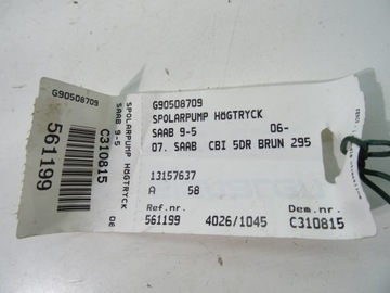 SAAB 9-5 PUMPIČKA OSTŘIKOVAČE 13157637