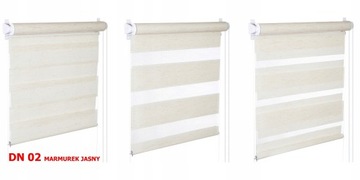 Рулонная штора День Ночь с НАПРАВЛЯЮЩИМ 107х230 13 ЦВЕТОВ