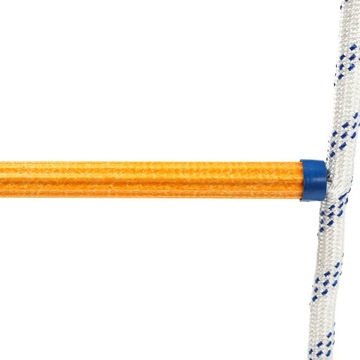 Веревочная лестница длиной 6 м с карабином, нагрузка 200 кг