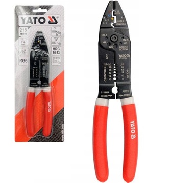 МНОГОФУНКЦИОНАЛЬНЫЙ СНЯТНИК ИЗОЛЯЦИИ YATO 2,6–5,0 мм