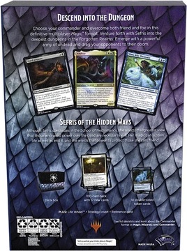 MtG Командир Забытых Королевств Подземелья Смерти