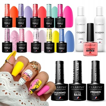 Zestaw do hybryd 12+4 lakiery hybrydowe Claresa