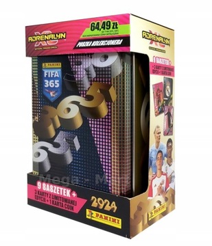 БОЛЬШАЯ КОЛЛЕКЦИОННАЯ КАРТА FIFA 365 XL ADRENALYN PANINI ФУТБОЛ 2024 ГОДА