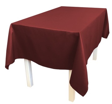 Obrus plamoodporny czerwony profess pro 140x350