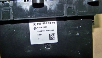 MERCEDES A W169 10R PŘEPÍNAČ OHŘÍVAČ SEDADLA