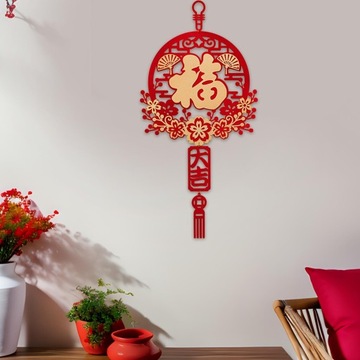 Украшения весеннего фестиваля, китайские новогодние куплеты, стиль электронной стены