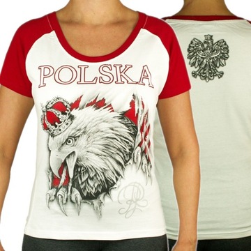 Koszulka Kibica Polska Damska Meczowa Polski r. L