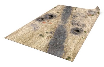 Mata TWD: All Out War - Wasteland 183x122 cm