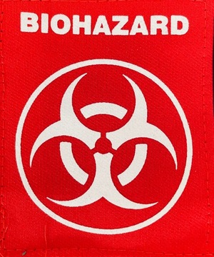 BIOHAZARD (147) naszywka hard core punk