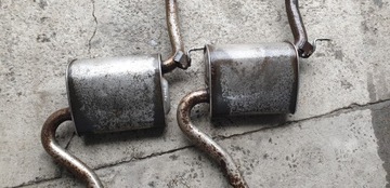 ГЛУШИТЕЛЬ ВЫХЛОПА AUDI A4 B6 2001-05 1.9 TDI