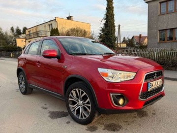 Mitsubishi ASX I SUV Facelifting 2015 1.6 117KM 2016 Mitsubishi ASX Sliczny ASX 1.6 benzyna 117tys km grzany fotel Parktronik, zdjęcie 1