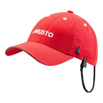 Czapka MUSTO ESSENTIAL FAST DRY CREW CAP TRUE RED