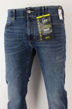 LEE MVP SLIM FIT JEANSY SPODNIE _ W34 L34