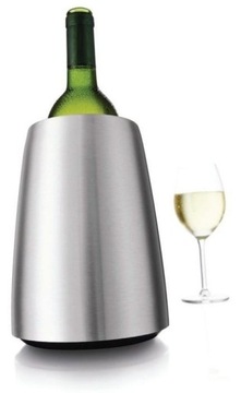 Kubełek chłodzący na butelkę ELEGANT stalowy Vacu Vin