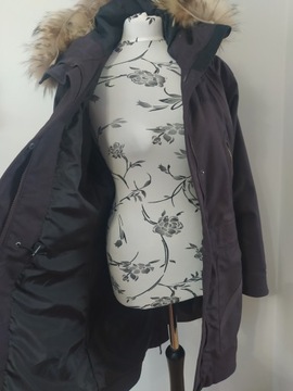 Bergans płaszcz kurtka parka kaptur z jenotem L