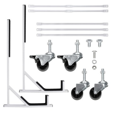 Stojak Hardtop bialy z pokrywa XXL