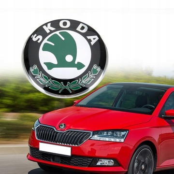 90MM ZNAK SKODA FABIA OCTAVIA SUPERB ROOMSTER