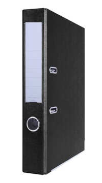 ZESTAW 5 SZTUK SEGREGATOR BASIC-S Z SZYNĄ, PP, A4/50MM,CZARNY