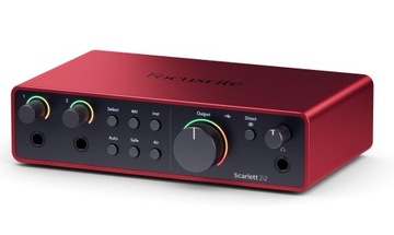 Focusrite Scarlett 2i2 4th Gen interfejs audio USB studio domowe