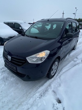 Dacia Lodgy Minivan 1.6 84KM 2013 Dacia Lodgy 2013r. 1.6i/83KM hak klima 7-osobowy, zdjęcie 1