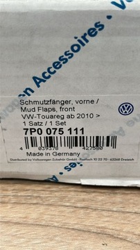 7P0075111 ZÁSTĚRKY TOUAREG 2010->2018 PŘEDNÍ VW