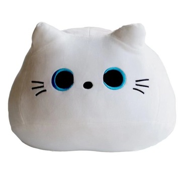 Śpiący Kot Poduszka Pluszaki Pluszowa czarny 38cm