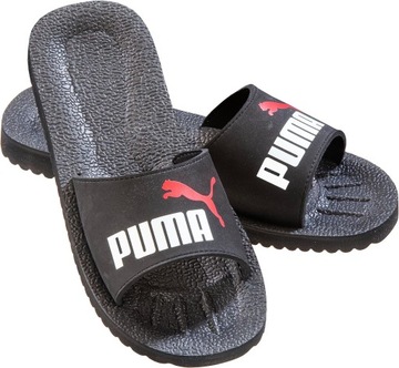 Klapki męskie Puma Purecat 360262-18 buty kąpielowe czarne