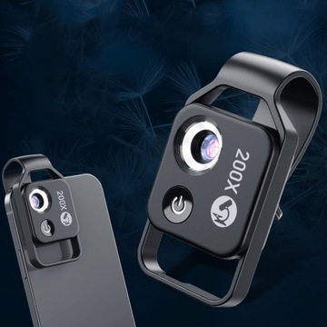 Объектив для микроскопа Apexel mobile x200