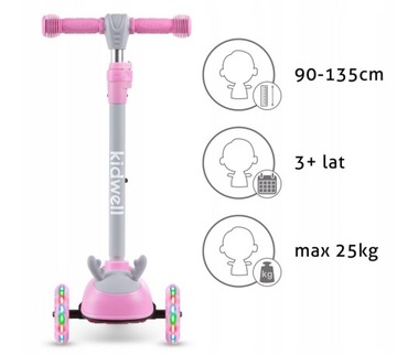 LED БАЛАНС САМОКАТ для детей Kidwell ZOOCAR