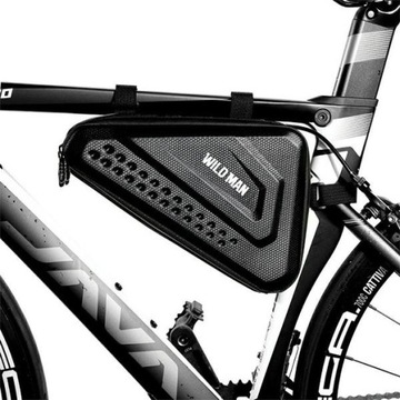 Etui/sakwa na ramę roweru WILDMAN ES19 uchwyt rowerowy czarna/black