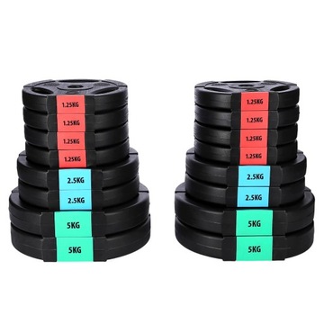 Регулируемые битумные тренировочные гантели 40 кг HMS