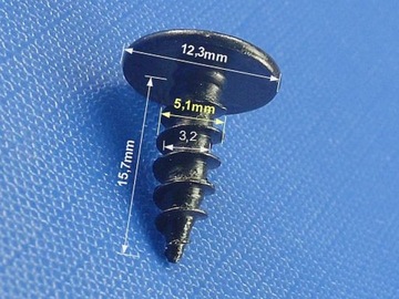 10x ВИНТЫ AUDI VW PORSCHE 5 x 16 TORX, черный лак