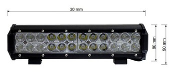 Галогенная лампа 24 x LED CREE COMBO 250 Ватт 10000 ЛМ + переключатель для Quad