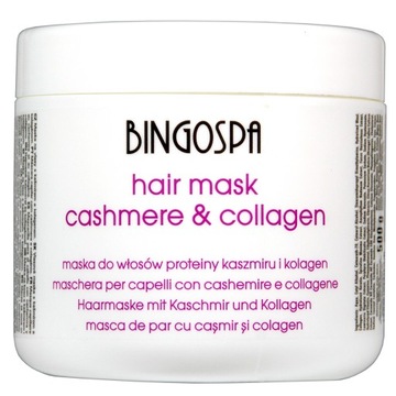 MASKA KASZMIR I KOLAGEN MOC I BLASK BINGOSPA