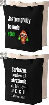 Torba bawełniana Z NADRUKIEM