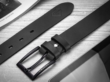 РЕМЕНЬ КОЖАНЫЙ БРЮКИ МУЖСКИЕ КОЖАНЫЙ РЕМЕНЬ GRACIO ДЛИНА 135 СМ ПОДАРОК